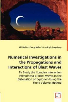 Paperback Numerical Investigations in the Propagations and Interactions of Blast Waves Book