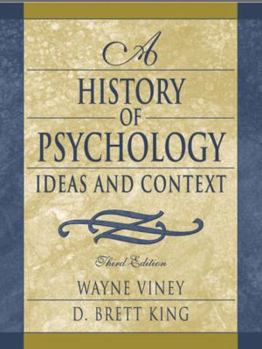 Hardcover A History of Psychology: Ideas and Context (3rd Edition) Book
