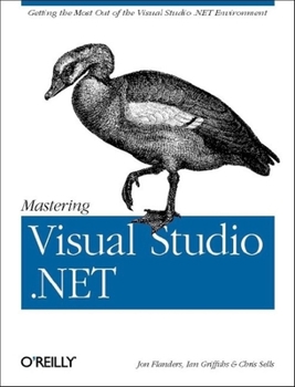 Paperback Mastering Visual Studio .Net Book