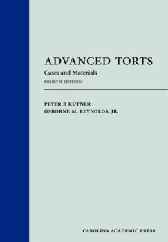 Hardcover Advanced Torts: Cases and Materials Book