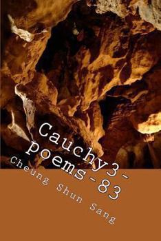 Paperback Cauchy3-poems-83: Dianetics treats. Book