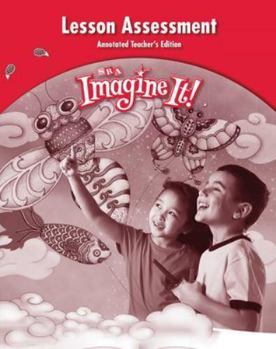 Paperback Imagine It!, Lesson Assessment Annotated Teacher's Edition, Grade K Book