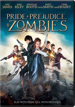 DVD Pride and Prejudice and Zombies Book