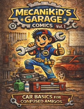 Paperback MecaniKid's Garage Comics Vol.1: Car basics for confused amigos. Book