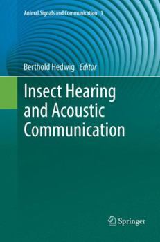 Paperback Insect Hearing and Acoustic Communication Book