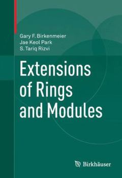 Paperback Extensions of Rings and Modules Book