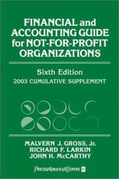 Paperback Financial and Accounting Guide for Not-For-Profit Organizations Book