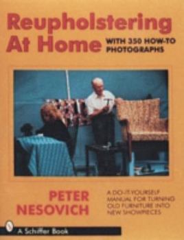 Paperback Reupholstering at Home Book