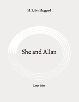 Paperback She and Allan: Large Print Book