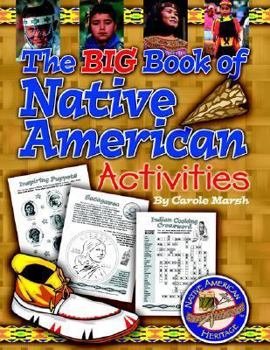 Paperback Big Book of Native American Activities Book