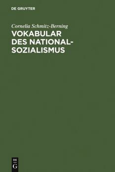 Paperback Vokabular Des Nationalsozialismus [German] Book