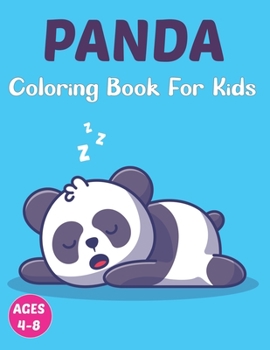 Paperback Panda Coloring Book for Kids: Kids Coloring Book with Stress Relieving Panda Designs for Kids Fun Design. Vol-1 Book