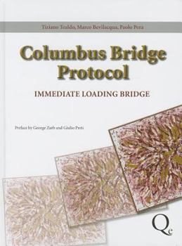 Hardcover Columbus Bridge Protocol: Immediate Loading Bridge Book