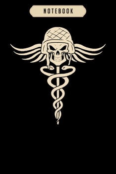 Notebook: Combat medic combat medic creed combat medic Notebook|6x9(100 pages)Blank Lined Paperback Journal For Student, kids, women, girls, boys, men, birthday gifts|Veteran day gifts notebook