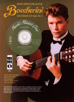 Music Minus One Guitar: Boccherini Guitar Quintet No. 4 in D 'Fandango' (Book & CD) (Music Minus One Guitar)