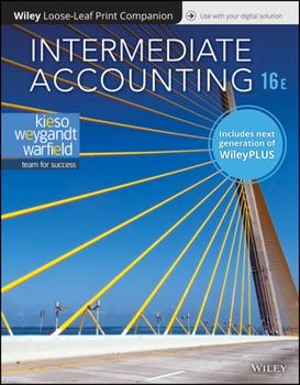 Paperback Intermediate Accounting, 16e WileyPLUS (next generation) + Loose-leaf Book
