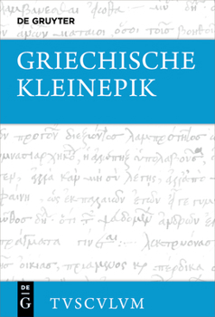 Hardcover Griechische Kleinepik: Griechisch - Deutsch [German] Book