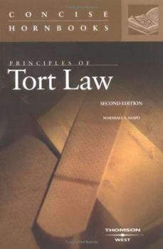 Paperback Shapo's Principles of Tort Law Book