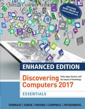 Paperback Discovering Computers 2016 Essentials Book