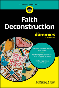 Paperback Faith Deconstruction for Dummies Book
