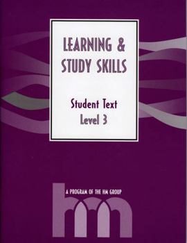 Paperback Level III: Student Text: hm Learning & Study Skills Program Book