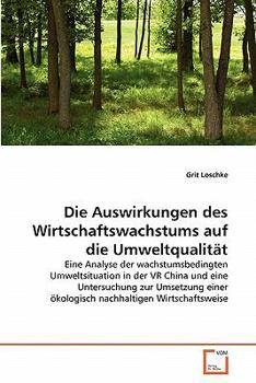 Paperback Die Auswirkungen des Wirtschaftswachstums auf die Umweltqualität [German] Book