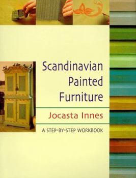 Paperback Scandinavian Painted Furniture: A Step-By-Step Workbook Book