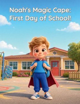 Paperback Noah's Magic Cape: First Day of School! Book