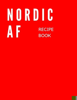 Paperback Nordic AF: Recipe Book