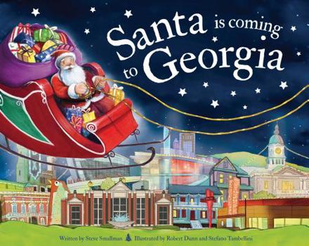 Hardcover Santa Is Coming to Georgia Book