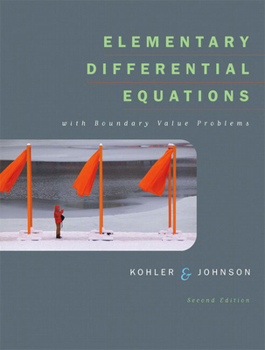 Paperback Elementary Differential Equations with Boundary Value Problems Book