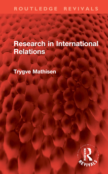 Hardcover Research in International Relations Book