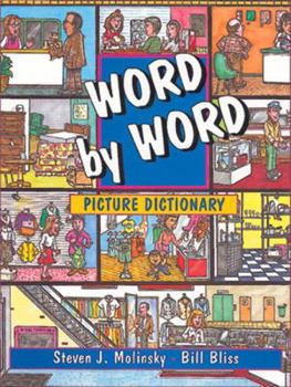 Paperback Word by Word Picture Dictionary Book
