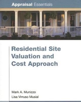 Paperback Residential Site Valuation and Cost Approach Book