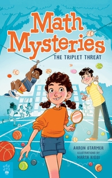 Paperback Math Mysteries: The Triplet Threat Book