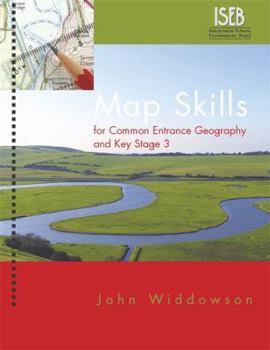 Paperback Map Skills for Common Entrance Geography and Key Stage 3. John Widdowson Book