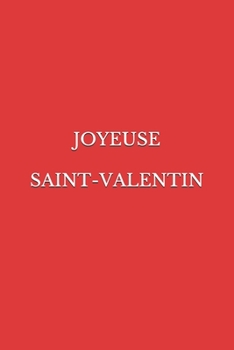 Paperback Joyeuse Saint-Valentin [French] Book