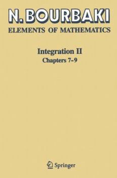Paperback Integration II: Chapters 7-9 Book