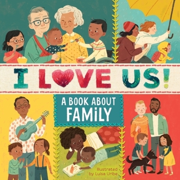Board book I Love Us: A Book about Family with Mirror and Fill-In Family Tree Book