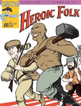 Paperback Heroic Folk: Comix with Content Book