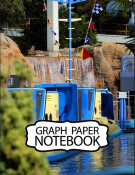 Notebook: Finding Nemo Adventure Fans Cheerful Clownfish Funny Swimming Ocean Life, Graph Paper Girls Kids Elementary School Paper 8.5 x 11 Inches 110 Pages
