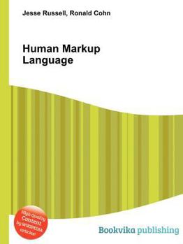 Paperback Human Markup Language Book