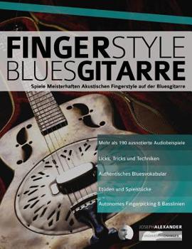 Paperback Fingerstyle Bluesgitarre [German] Book