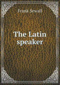 Paperback The Latin speaker Book