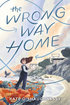 Hardcover The Wrong Way Home [Large Print] Book