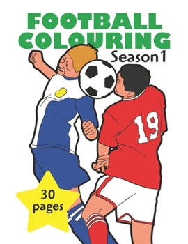 Paperback Football Colouring Book