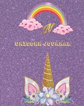 Unicorn Journal N: Activity book for the writing and drawing for girls with your favorite character