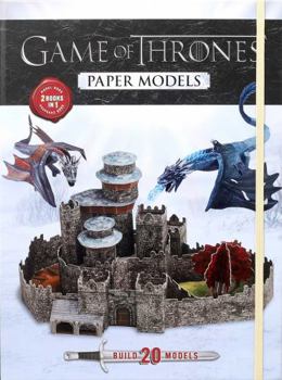 Spiral-bound Game of Thrones Paper Models Book
