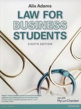 Paperback Law for Business Students Book