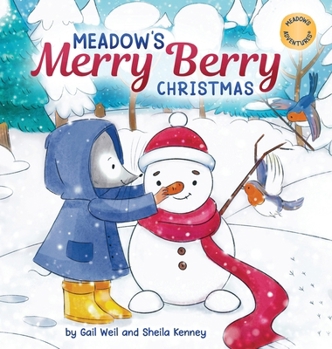 Hardcover Meadow's Merry Berry Christmas Book